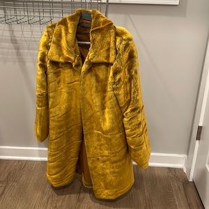 Faux fur coat medium size